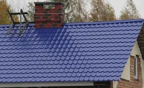 Металлочерепица — покрытия и цвет
