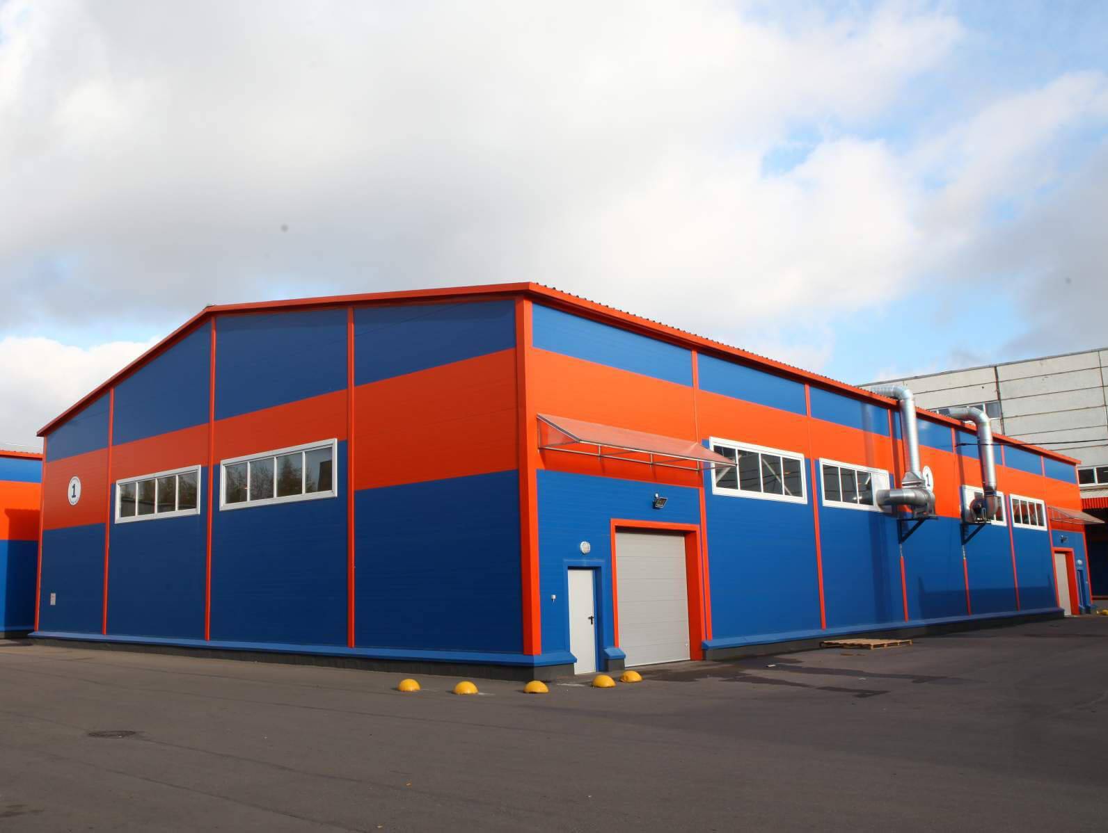 Стеновые сэндвич-панели уценка — объект 1