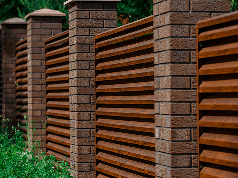 Забор Еврожалюзи