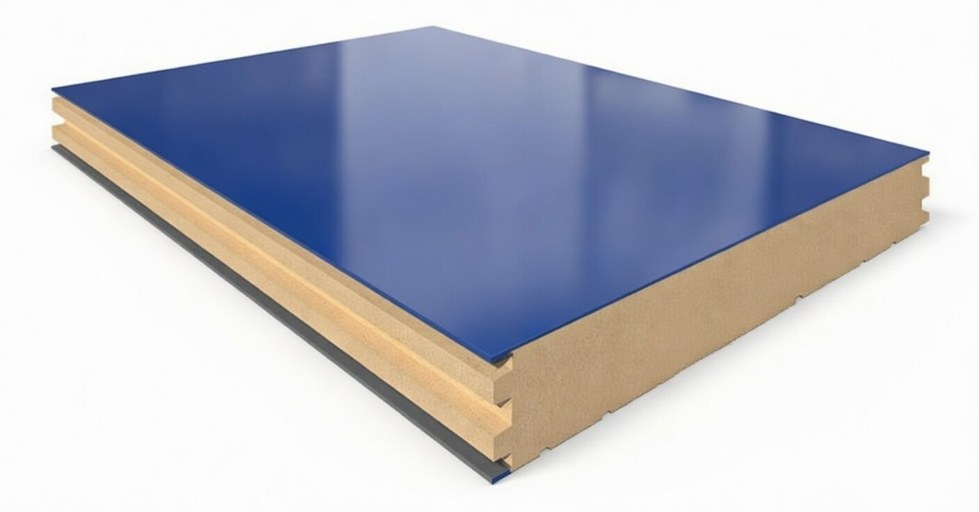 Сэндвич-панели из минеральной ваты