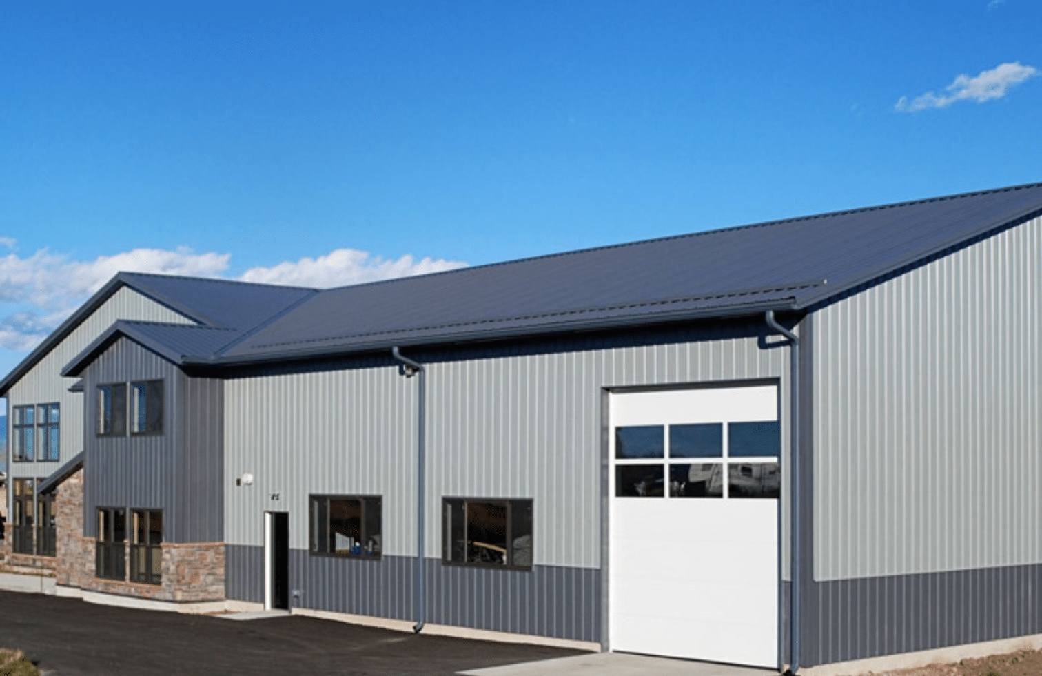 Кровельные сэндвич-панели 120 мм — объект 1