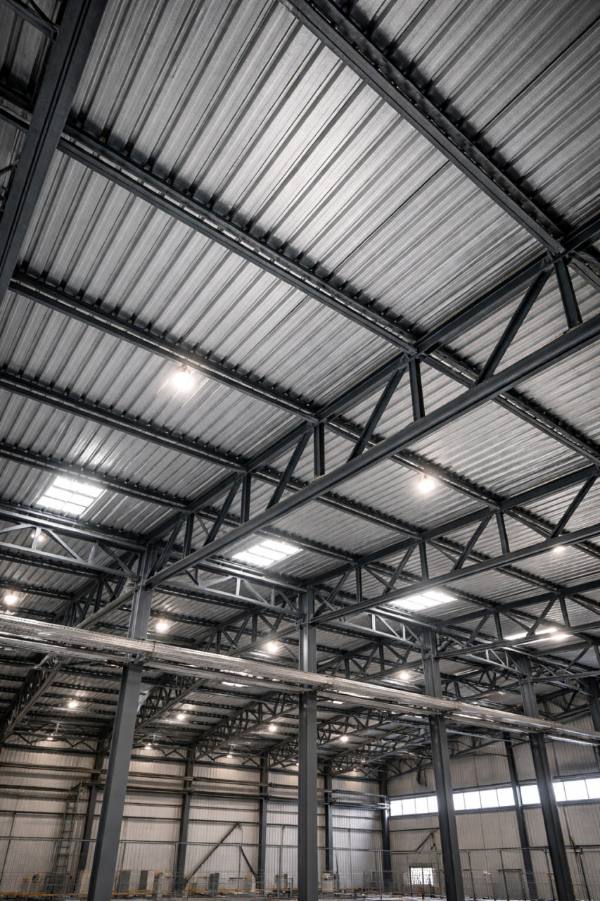 Профнастил Н153 — пример на объекте