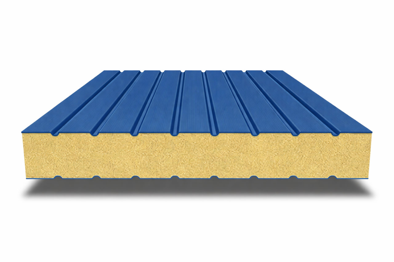 Сэндвич-панели без замков с пенополиуретаном