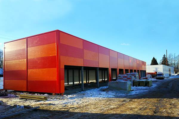 Стеновые сэндвич-панели 50 мм — объект 3